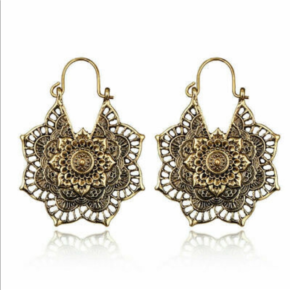 Gold Boho Earrings